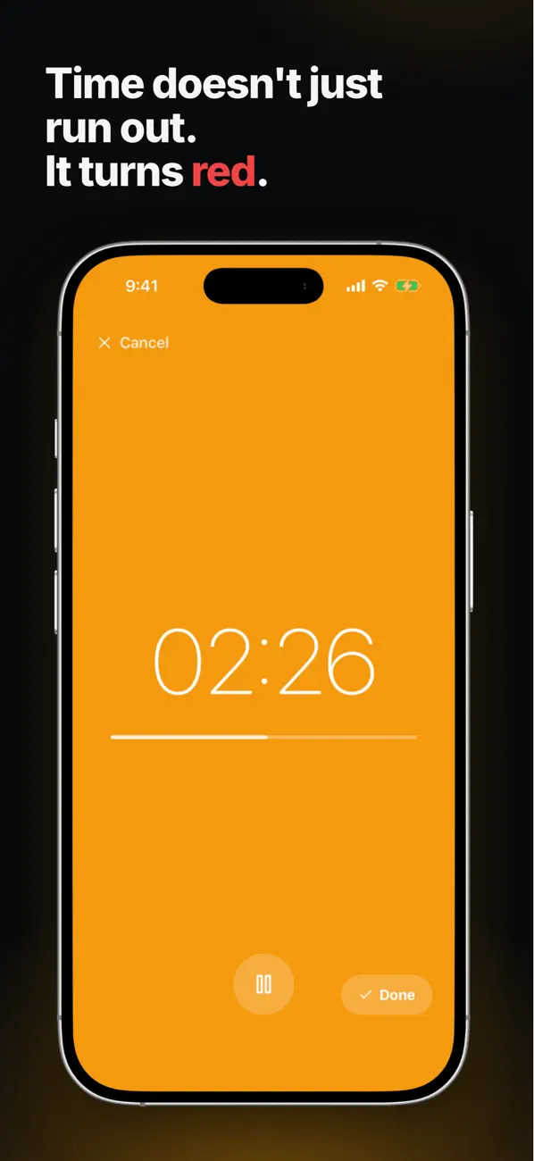 Screenshot #3 pour ADHD Timer: End Time Blindness