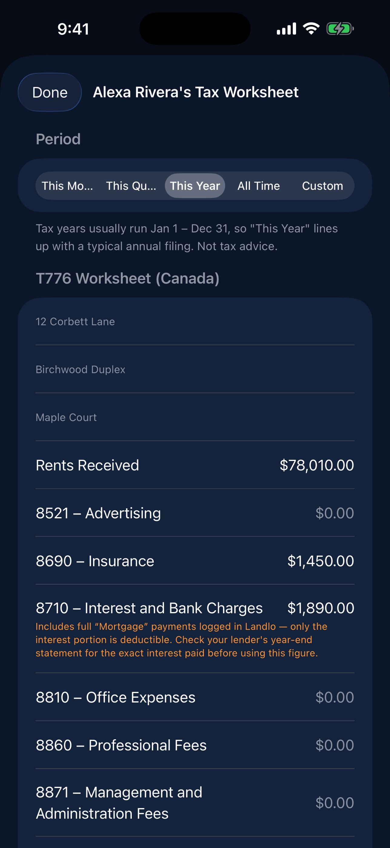 Screenshot 4 of Landlo: Property Management