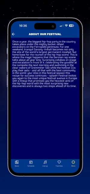 Splash! Festival 2026 iPhone screenshot 3