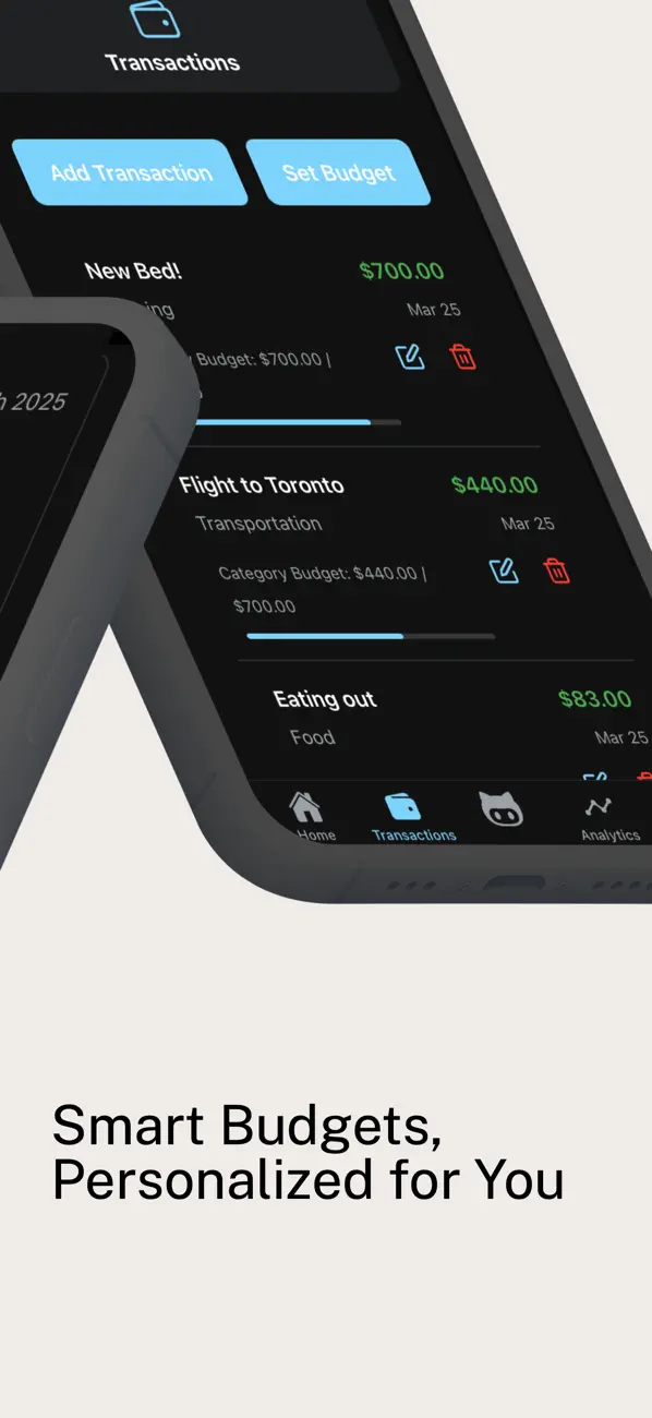 Screenshot #2 pour Axpense: AI Money Tracker