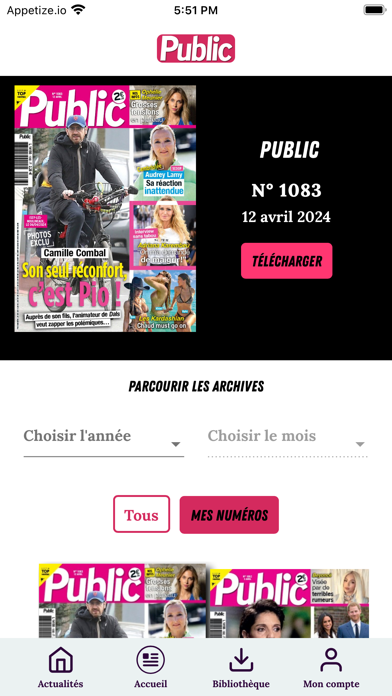 Public : Actu People Screenshot