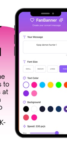 FanBanner : kpop LED screenshot