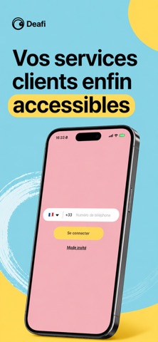 Deafiline app screenshot