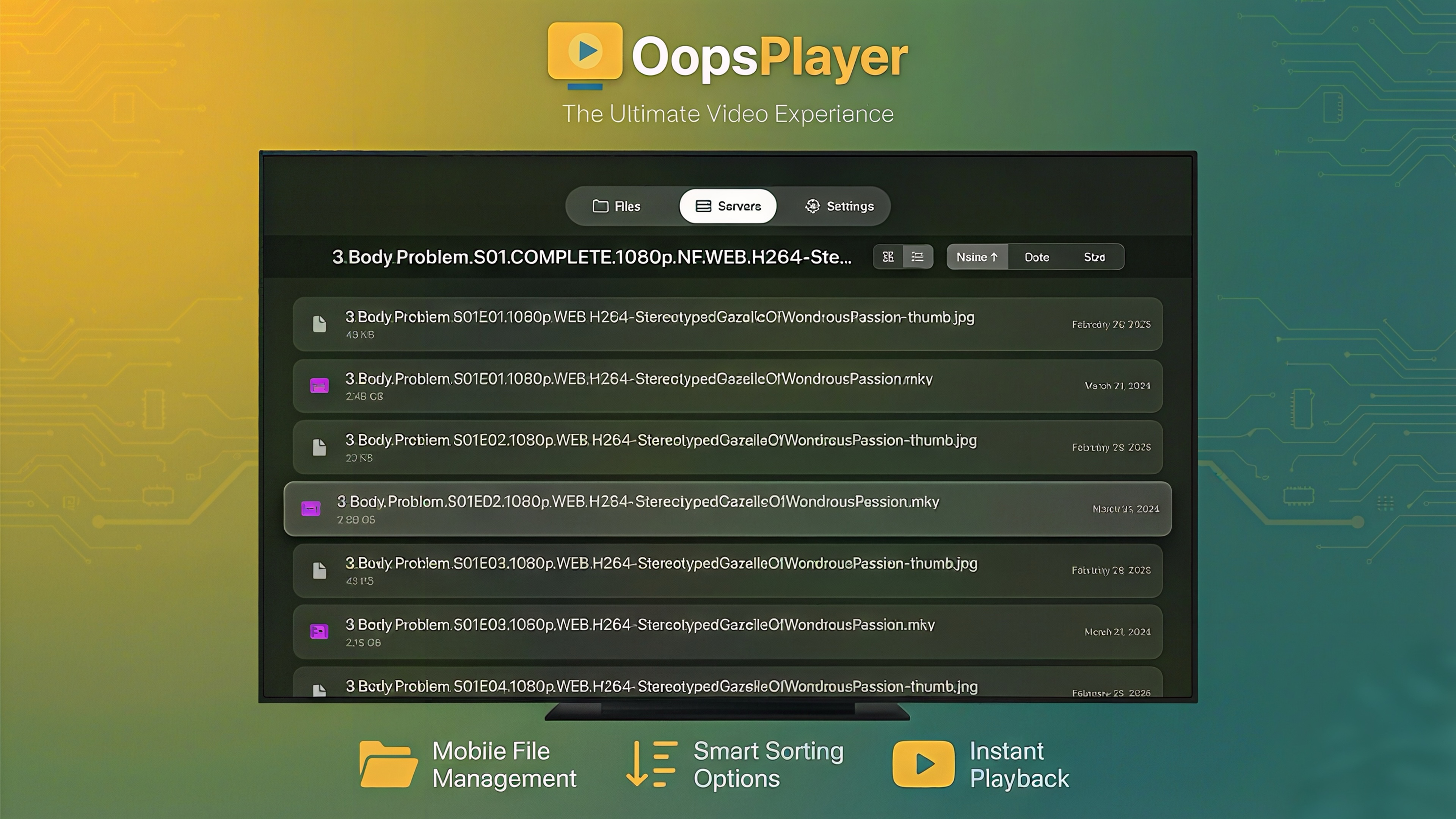 OopsPlayer - Media Player