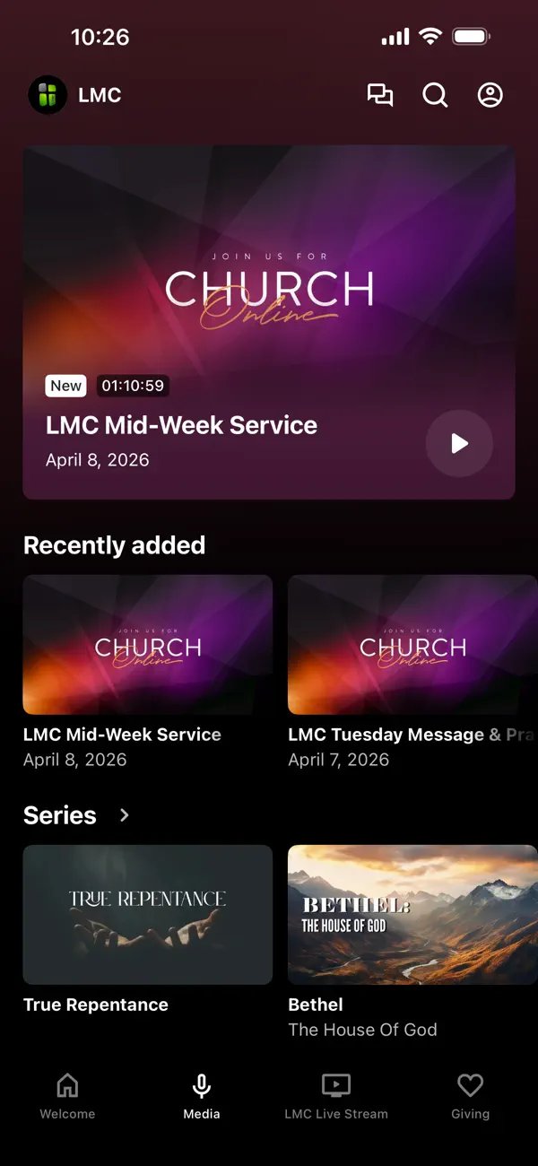 Screenshot #2 pour LIFE MINISTRIES CHURCH - Texas