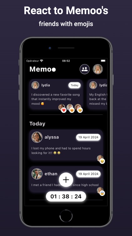 Memoo - Share a Moment screenshot-3