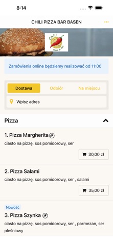 Chili Pizza & Bar screenshot