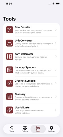 Crochetlog screenshot