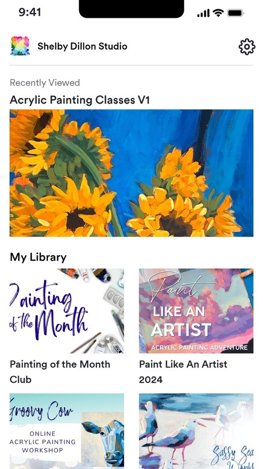 #2. Shelby Dillon Studio (iOS) By: Shelby Dillon Studio