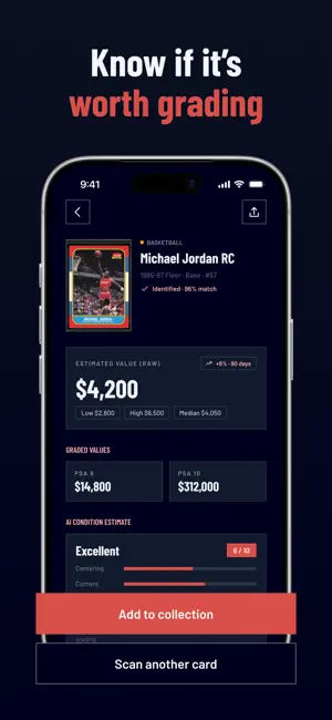 Sports Card Scanner: Hero screenshot 3