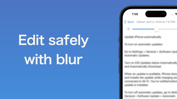 Personal Notepad with password