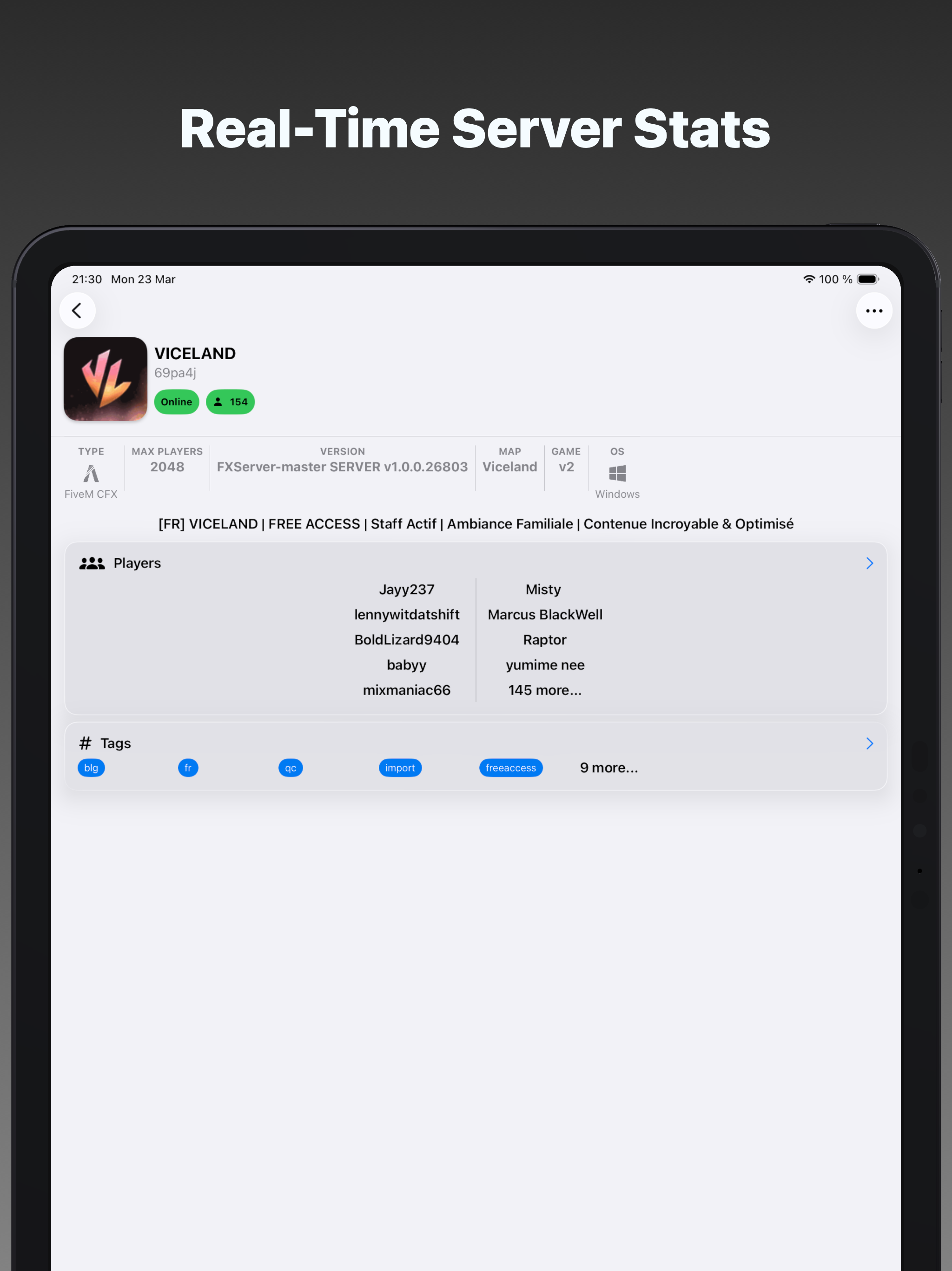 GamePing - Track game servers screenshot 7