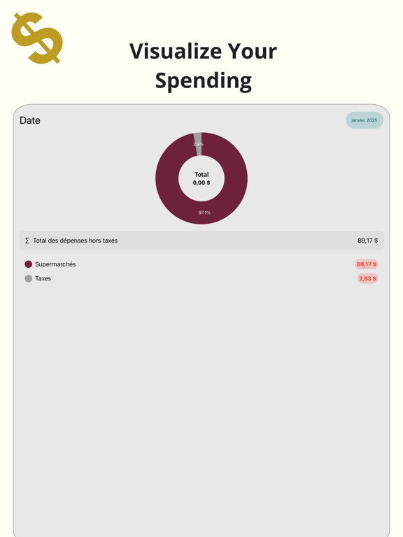 ReceiptSight: Expense Tracker iPad screenshot 4 - Finance app