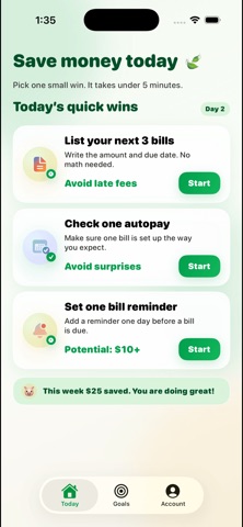 Wallet Quest iPhone screenshot
