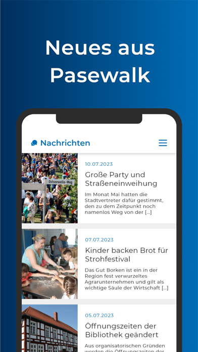 Mein Pasewalk Screenshot