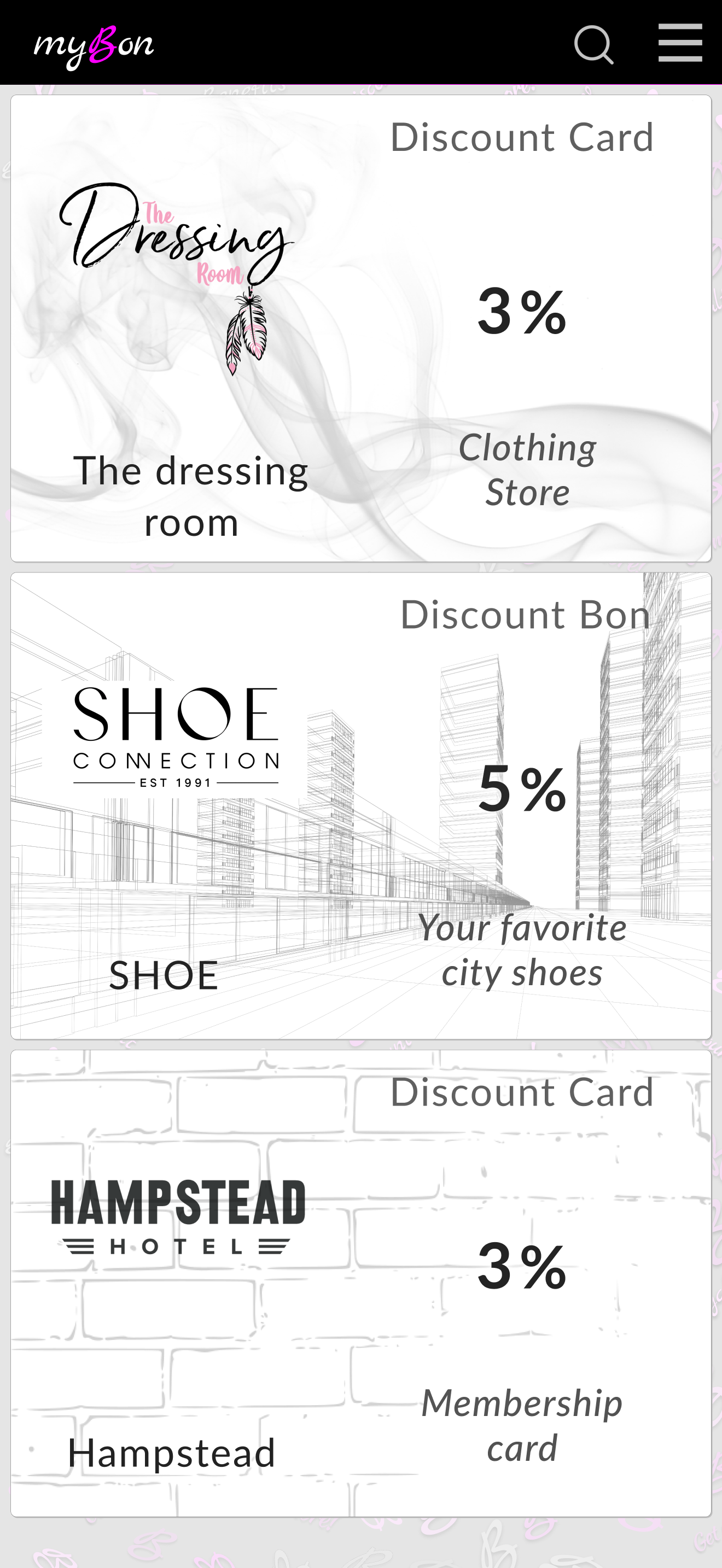 MyBon loyalty Wallet screenshot 3