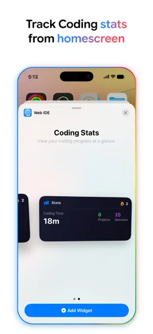 Web IDE - AI Code Editor iPhone screenshot 6