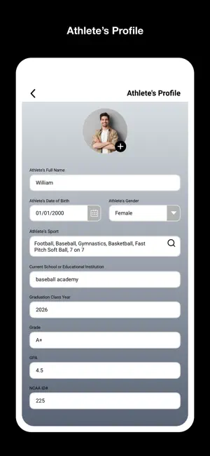 MyAthlete360 screenshot 2