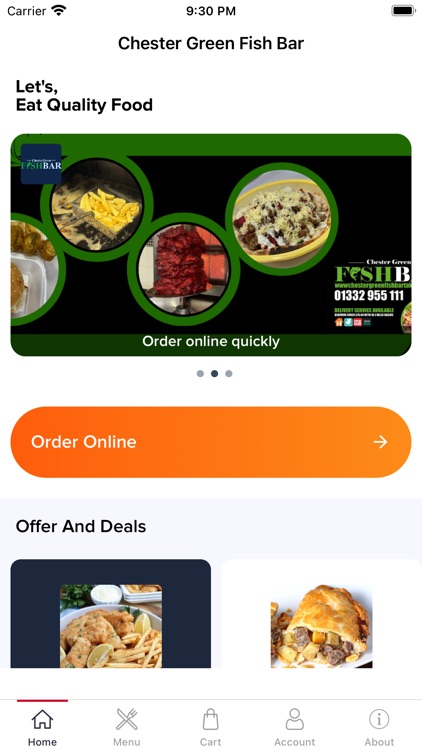 Chester Green Fish Bar Online