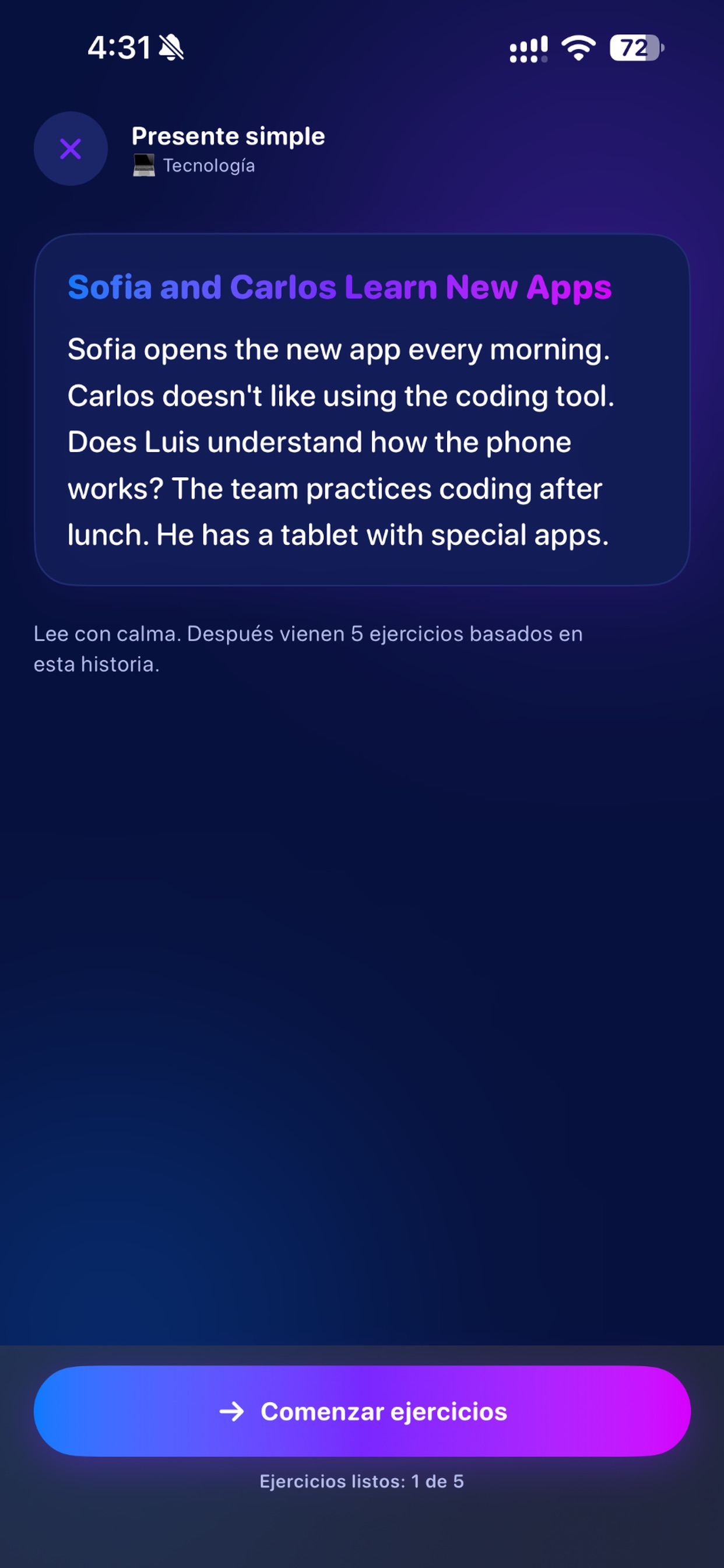 Screenshot 6 of Spiki - Aprende inglés