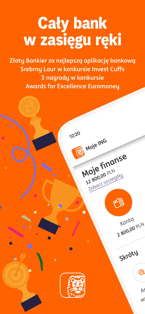 Screenshot #1 pour Moje ING mobile