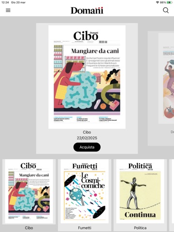 Domani iPad screenshot 4