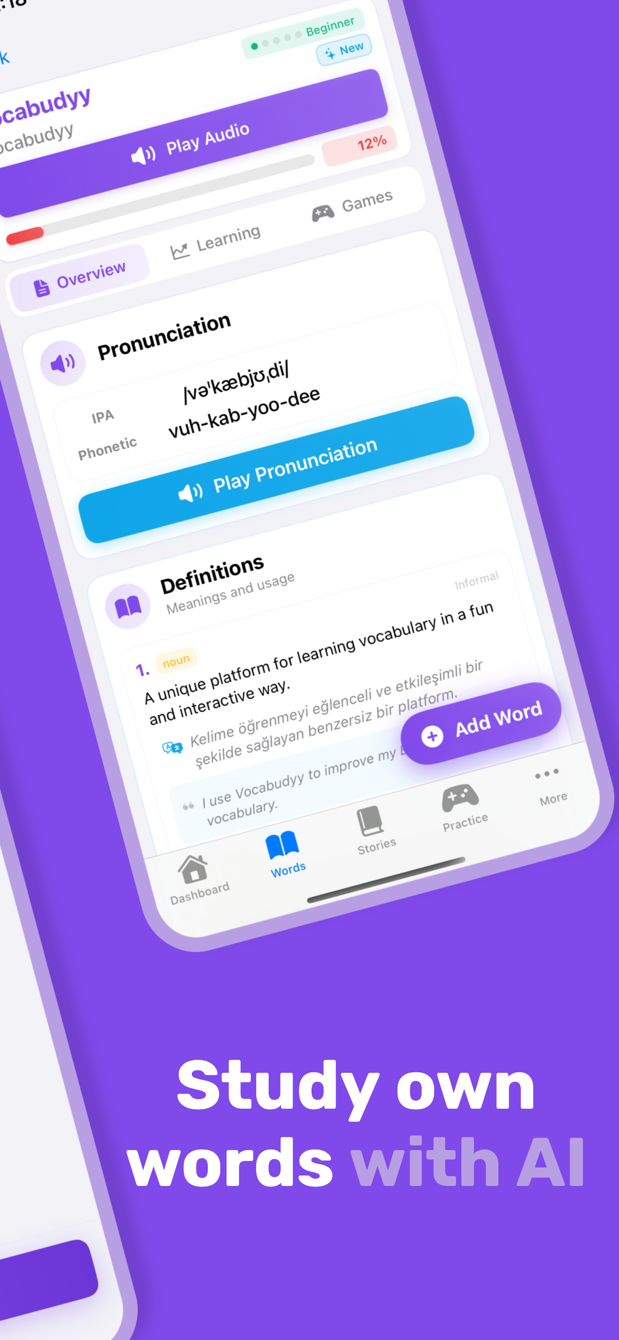 VocaBuddy - Learn Words!