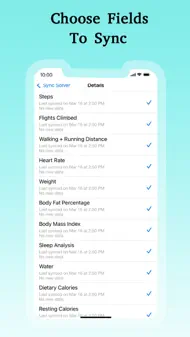 Sync Solver - Fitbit to Health iphone bilder 3