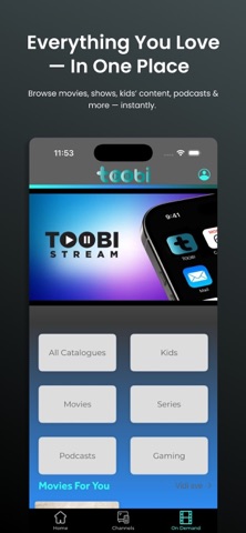 Toobi Media screenshot