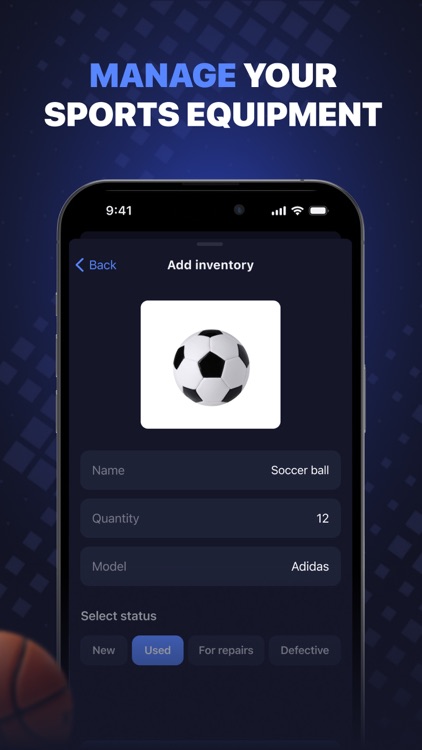 Sport Kit: Your inventory