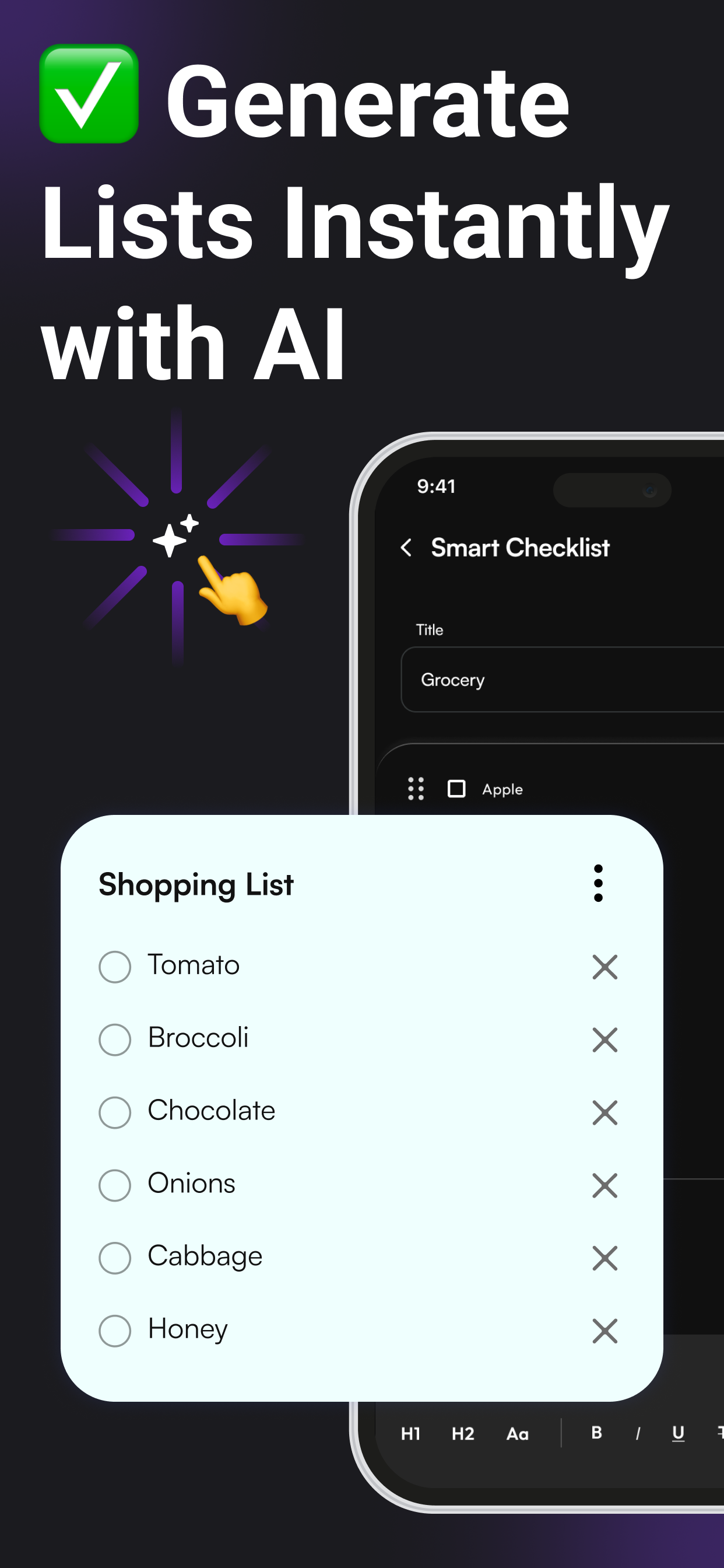 AI Checklist Generator screenshot 4