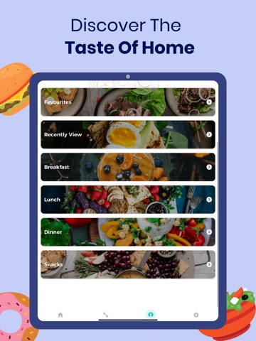 Meal Planner: Cooking Recipes iPad screenshot