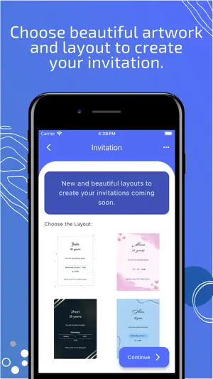 Quick & Easy Invitation Maker screenshot 4