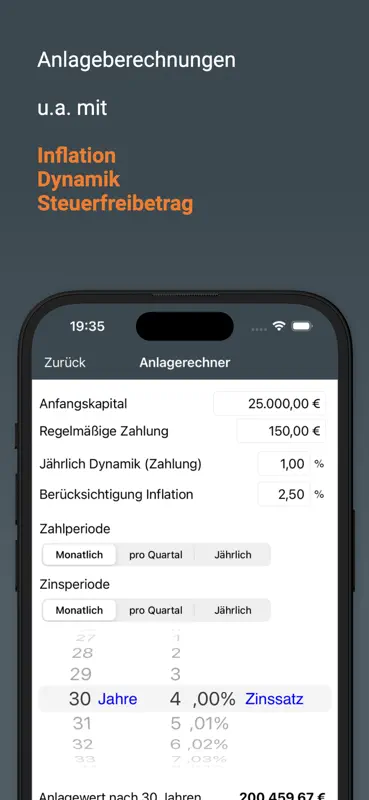 Kredit+Zinsen screenshot 5 of 6