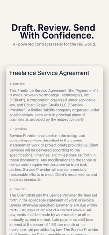 ClauseMint AI screenshot