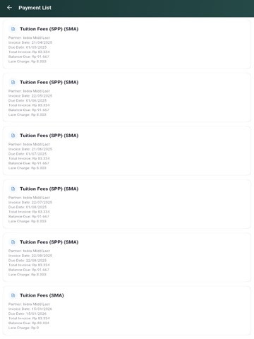 Our SDB iPad screenshot 3