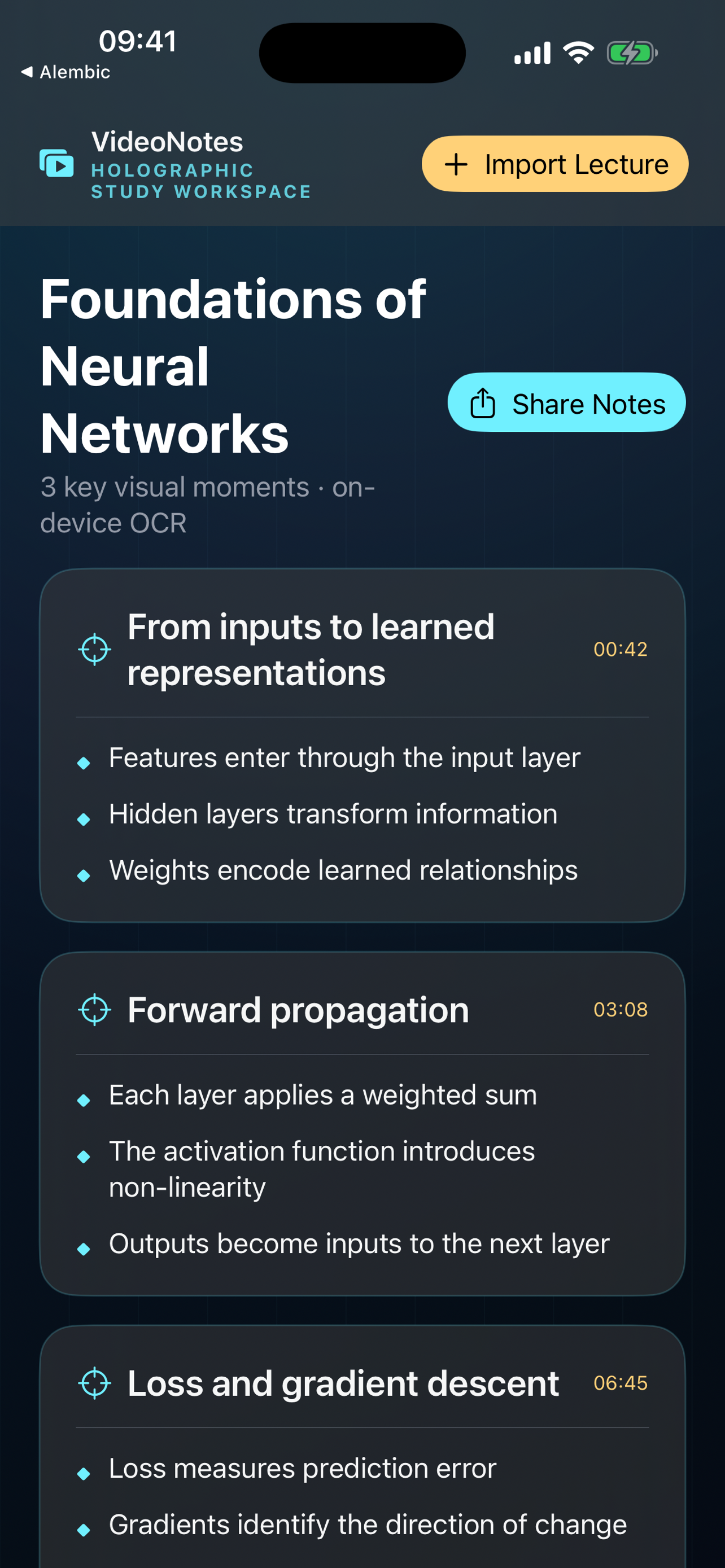 VideoNotes: Lecture Study screenshot 3