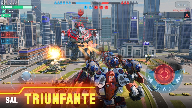 War Robots. PvP Multijugador screenshot 5