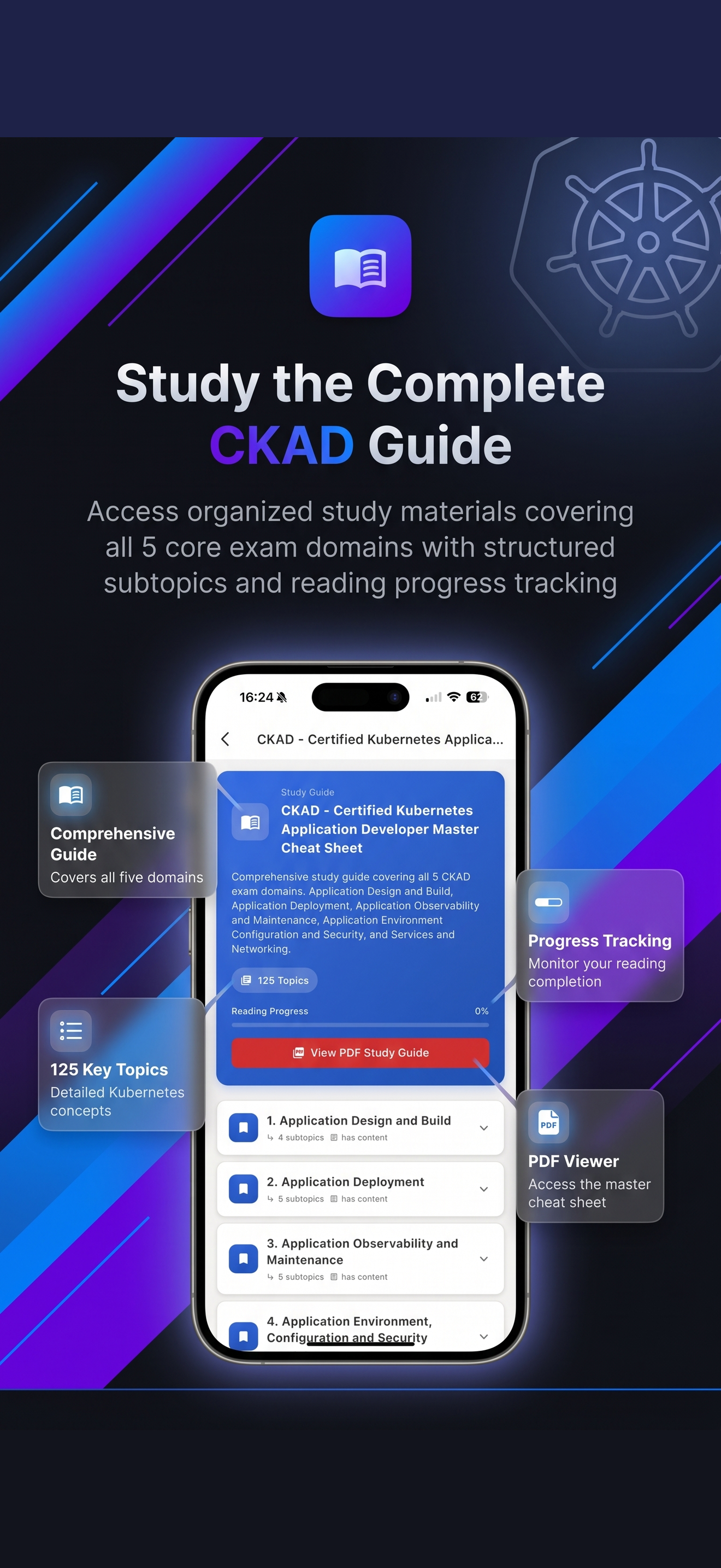 CKAD K8s Prep 2026 ® ExamCert screenshot 3