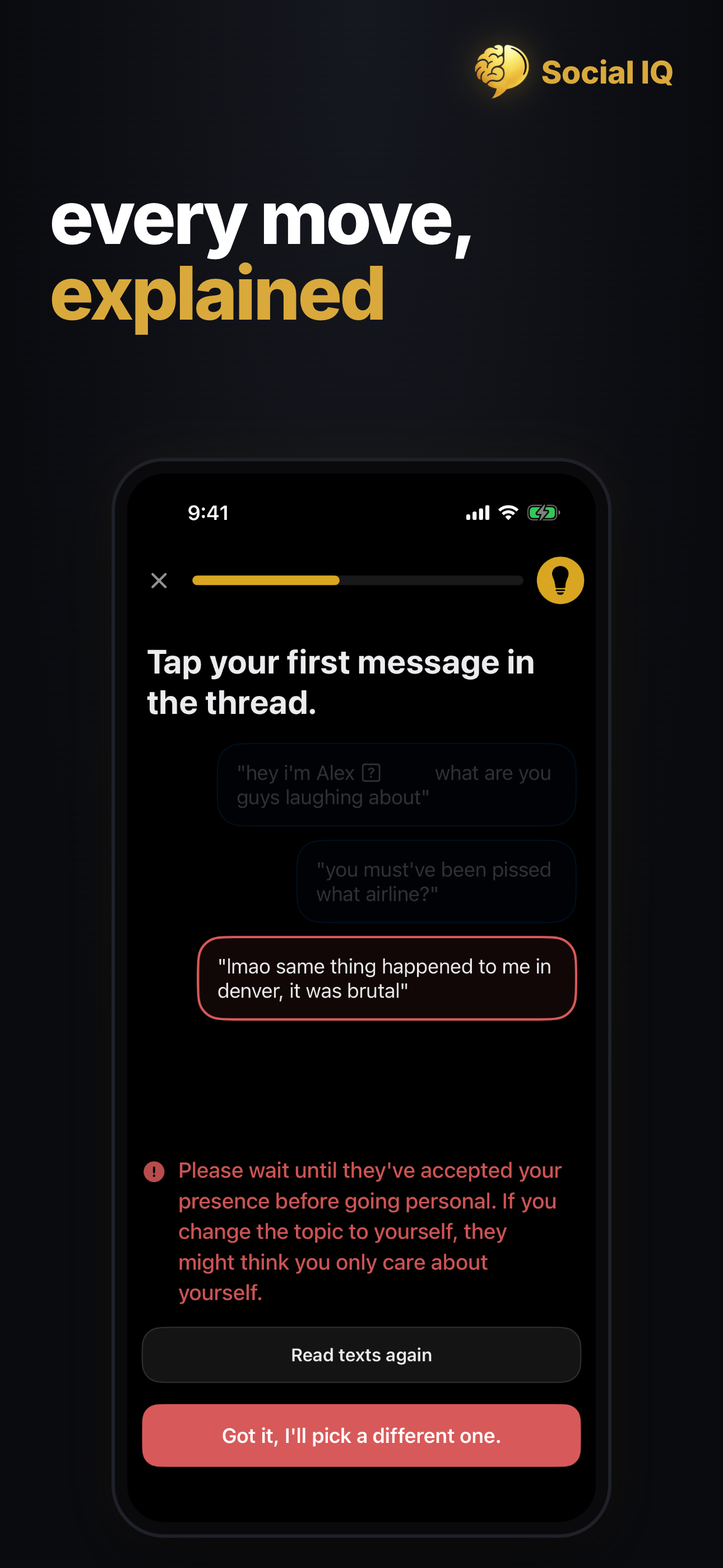 Social IQ: Talk to Anyone