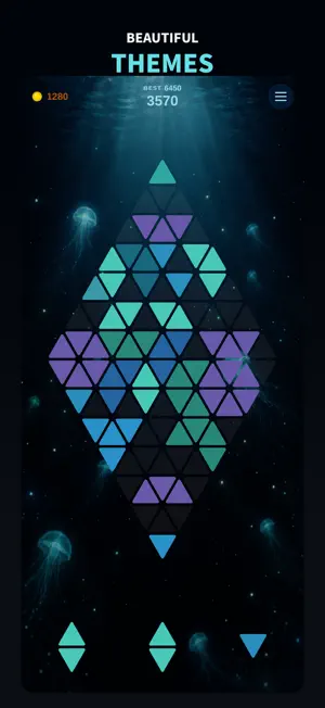 Triamond - Triangle Puzzle screenshot 1
