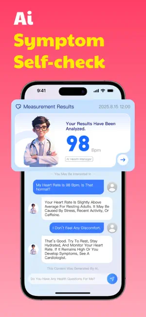 iCardial - Heart Rate & Health iPhone screenshot 6