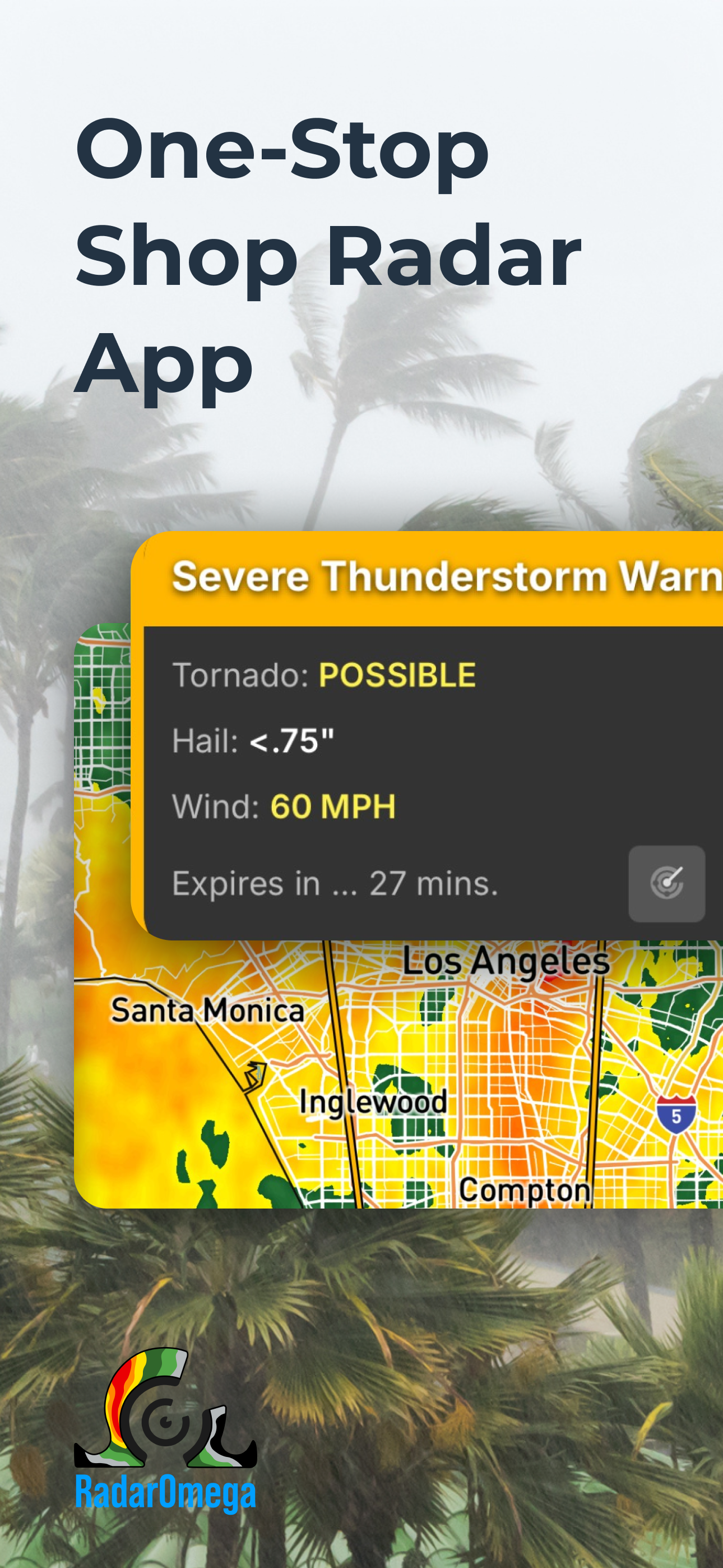 RadarOmega: Doppler Radar App screenshot 1