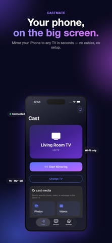 CastMate: Screen Mirror & Cast screenshot