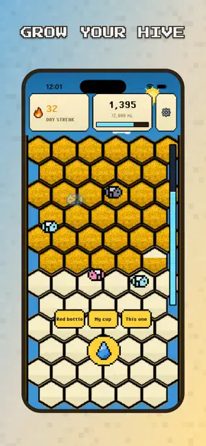 WaterBee: Daily Water Tracker screenshot 1