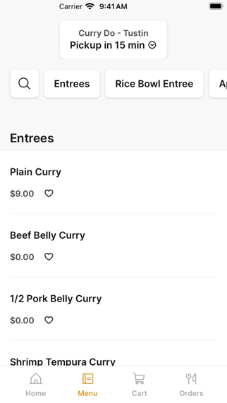 Curry Do iPhone screenshot 2 - Food & Drink app