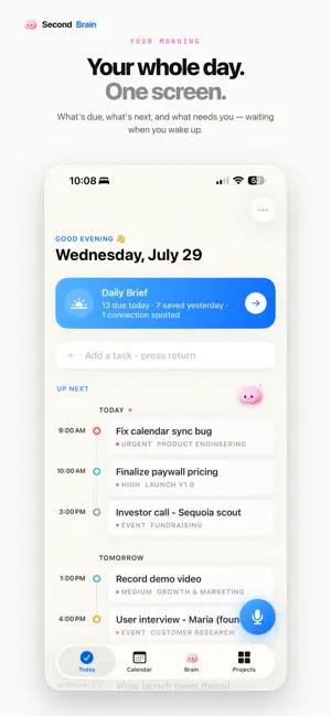 Second Brain - AI Assistant screenshot 1
