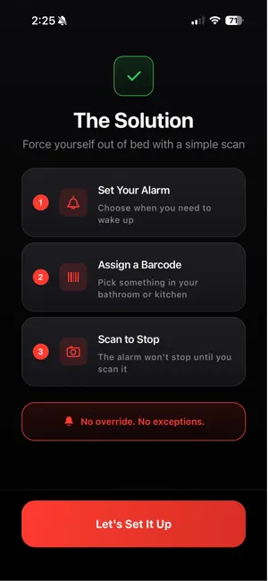 Alarm Clock - Scan To Wake screenshot 3