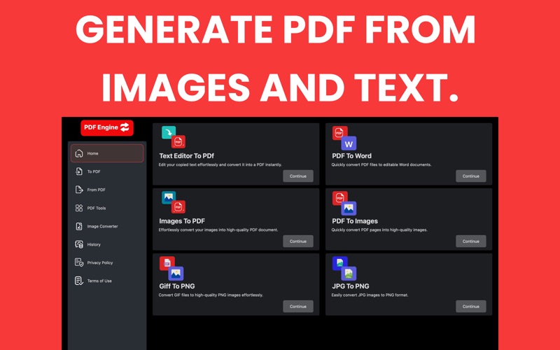 PDF Engine: PDF Converter app screenshot