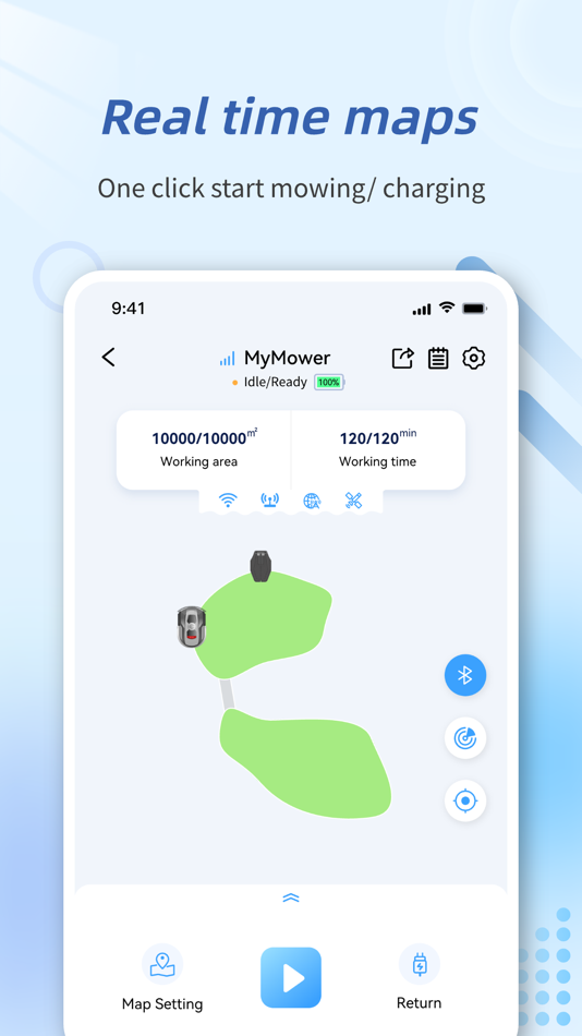 #2. Robotic Mower (iOS) 来自: SHANGHAI SUNSEEKER ROBOTIC TECHNOLOGY CO., LTD.